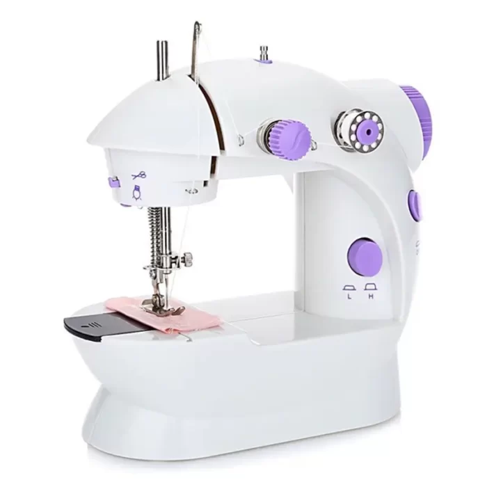 ماكينة خياطة الكهربائية صغيرة محمولة Mini Sewing Machine