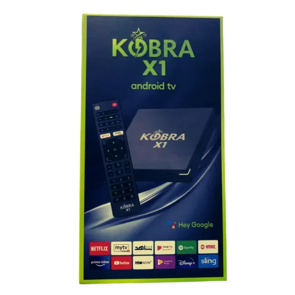 جهاز KOBRA X1 أندرويد بوكس رسمي