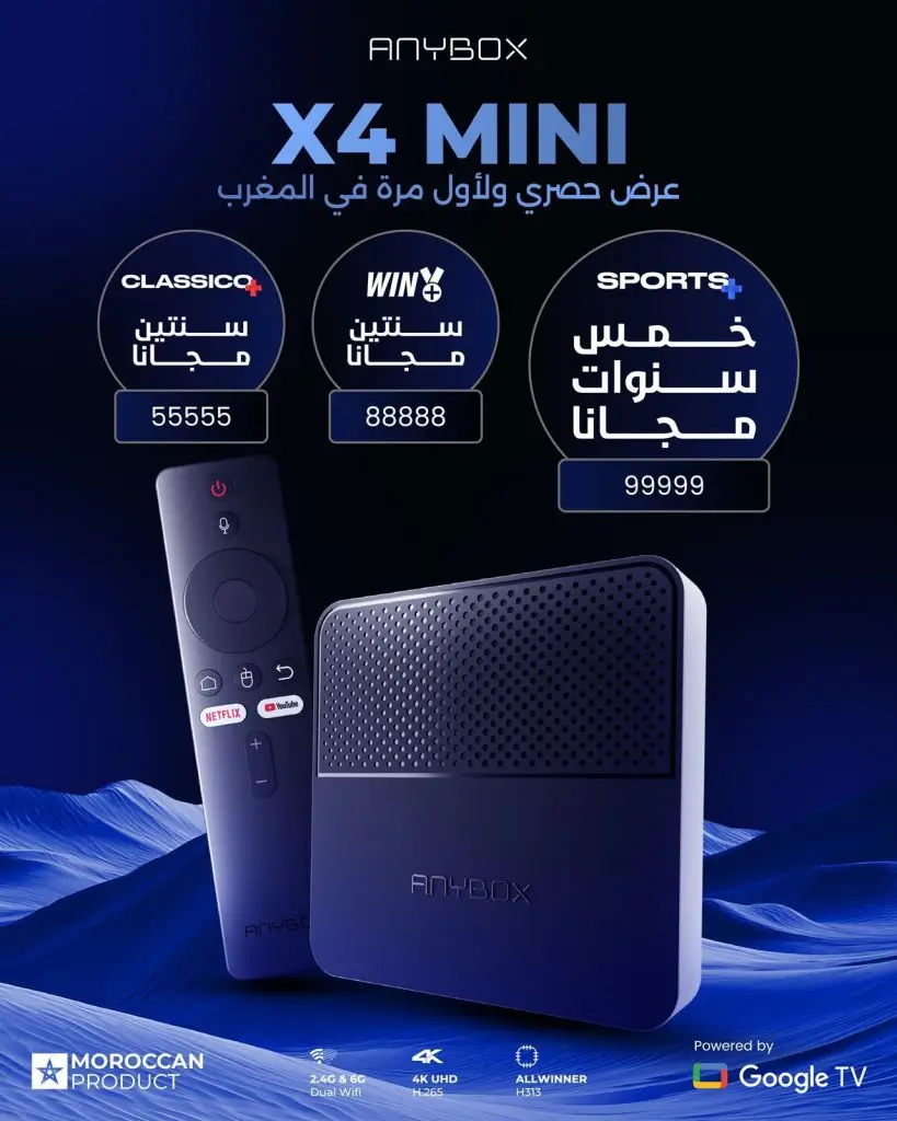 مراجعة شاملة لجهاز AnyBox X4 Mini1